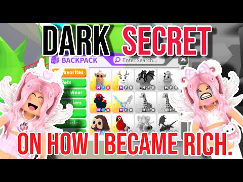 The DARK Truth On How I Became So Rich In Adopt Me.....*SCAMMING* 😭