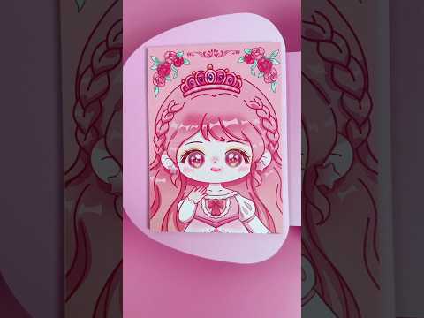 Trang trí và hoá trang cho 3 nàng công chúa #funny #shortsviral #paperdoll #princess #sticker #diy