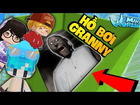 GUMBALL THỬ THÁCH THOÁT KHỎI HỒ BƠI CHỨA ĐẦY BÀ NGOẠI GRANNY CÙNG OOPS GANG TRONG MINI WORLD