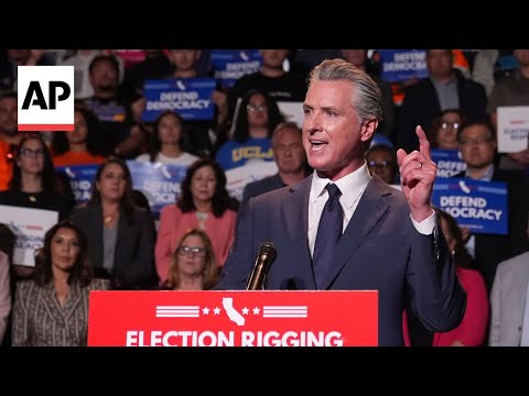 YouTube video thumbnail: California Moves Forward With Redistricting Effort to Counter Texas