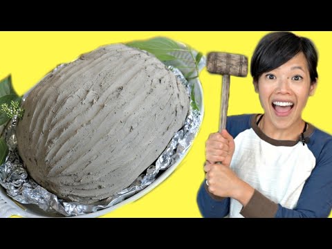 BEGGAR'S CHICKEN Recipe -- cooking a whole chicken in CLAY | How to Make Clay From Dirt