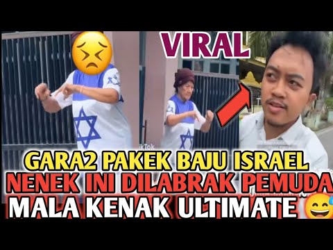 Viral..Gara2 Pakai baju Israel Pemuda Ini labrak Si Nenek Eh Mala kena Ultimatum 😅