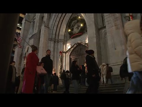 Christmas Eve services held at St. John the Divine, St. Patrick's