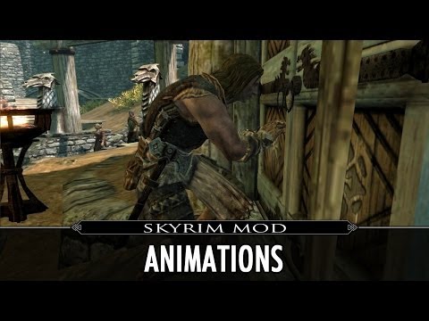 skyrim realistic combat animations