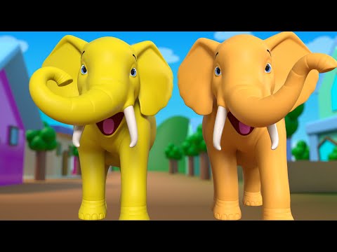 Hathi Raja Kahan Chale Nursery Rhyme | हाथी राजा कहाँ चले | Hindi Poem