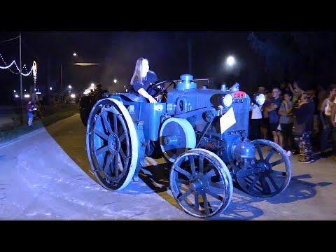 San Biagio 2024 - Sfilata trattori d'epoca | Hot bulb Landini & Orsi, FIAT, Case, OM parade