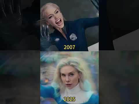 🔥Evolution of Invisible Woman in Fantastic Four Movies | Comparisons (1994-2025)