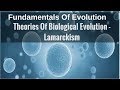 Evolutionary Theories and Concepts