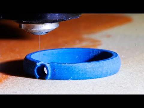 3D PRINTING Diamond Wedding Bands