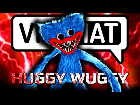 The Voice of Huggy Wuggy TERRIFIES VRchat users!! (Poppy Playtime)