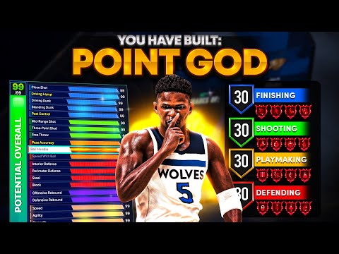*NEW* 2-WAY DEMIGOD BUILD in NBA 2K25 is UNREAL! (0 CAP BREAKERS NEEDED) best build 2k25