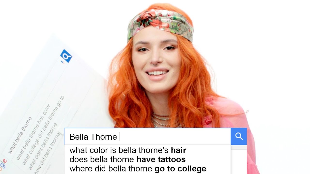 Bella Thorne Answers the Web's Most Searched Questions