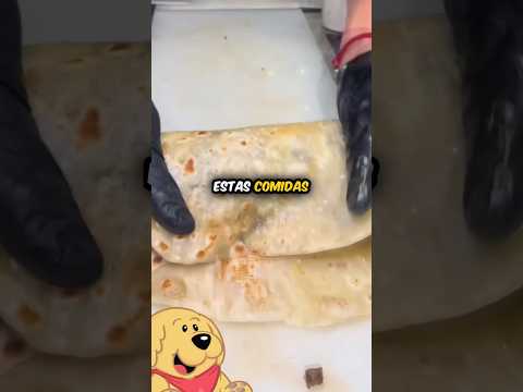 ¡ESTAS COMIDAS NO son de DONDE tu CREES! #comida #paises #shorts