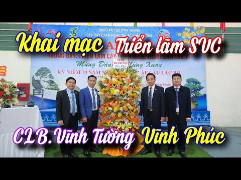 SH.10070. Toàn cảnh lễ khai mạc triển lãm SVC tại CLB Vĩnh Tường Vĩnh Phúc 23/2/2025.