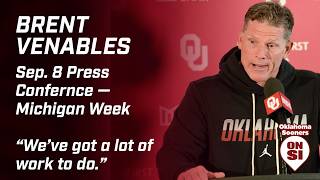 Oklahoma Football: Brent Venables Michigan Press Conference
