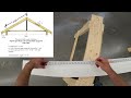Rafter Preparation and Marking Techniques