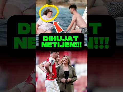 karena aksinya lawan madrid, istri Declan Rice diserang netizen! #shorts