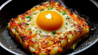 Haben Sie Kartoffeln und 2 Eier? Dieses Gericht wird in 1 Minute vom Teller verschwinden!