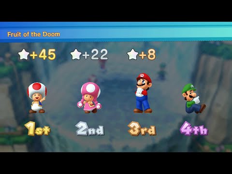 Mario Party 10 - Toad vs Mario vs Luigi vs Toadette - Chaos Castle