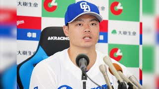 #細川成也 選手が #大樹生命月間ＭＶＰ賞 を受賞🎉