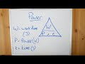 Power, Work, and Time Relationships