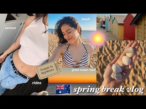 late spring break vlog | Melbourne Diaries 🫶🏼 | nishkabhura