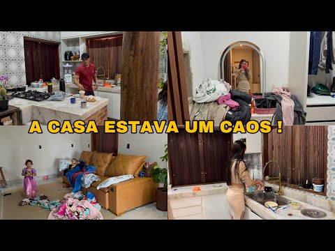 Fiquei 2 Dias Sem Limpar a Casa com 5 Crianças… O Resultado 😱 + ORGANIZANDO TUDO!