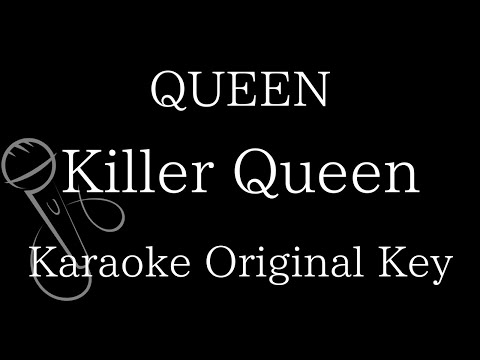 【Karaoke Instrumental】Killer Queen / QUEEN【Original Key】