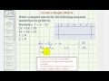 Simplex Method Concepts and Applications