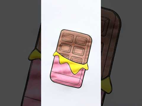 Chocolate 🍫✨😍 #art #color #draw #chocolate #candy #colors #shorts #artwork