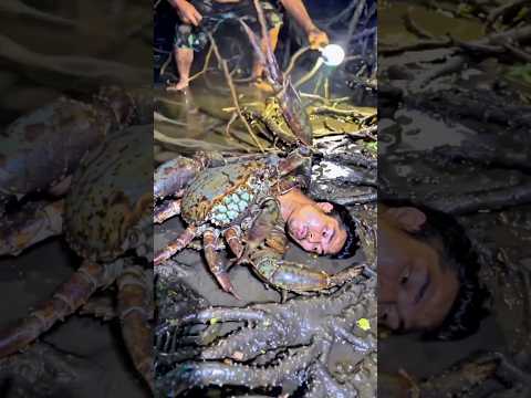 Kepiting berkepala manusia