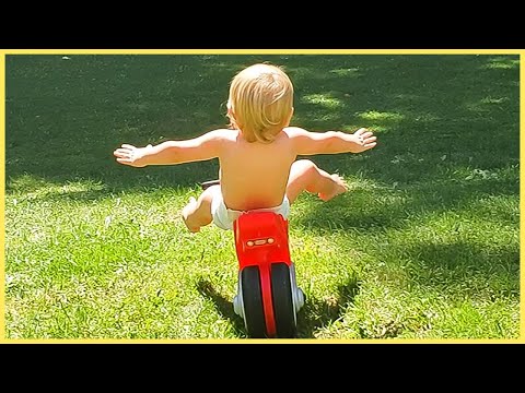 The Best Adventures: Funny Baby Playing Outdoor || 5-Minute Fails