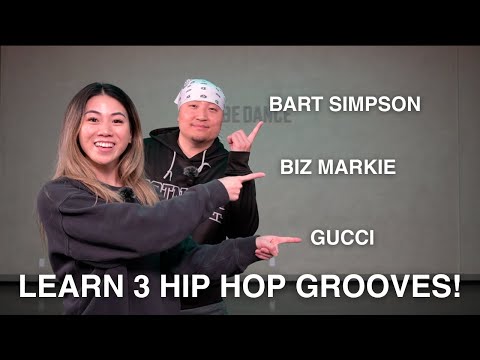 LEARN 3 HIP HOP GROOVES! | How to do the  Bart Simpson, Biz Markie & Gucci