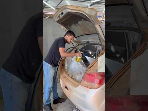 P3| Higienizacao interna Onix ✨ #foryou #transformacao #satisfatorio #lavajato #esteticaautomotiva