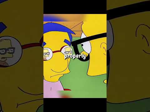Bart deliberately draws new lines on the floor #anime #animerecap #TheSimpsons