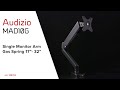 Audizio MAD10G Monitor Stand 17 - 32"