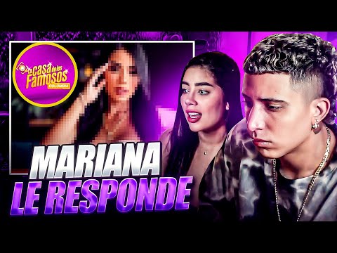 MARIANA RESPONDE A ESTA PERSONA DE LA CASA DE LOS FAMOSOS 😬| MR STIVEN