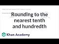 Rounding Decimals: Tenth and Hundredth Concepts