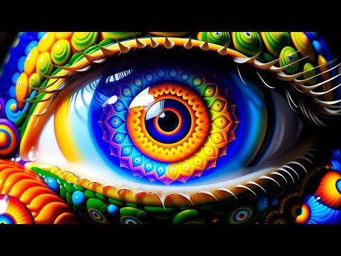 Psychedelic Trance - Magic Mushrooms / Hallucinations mix 2025 (AI Graphic Visuals)