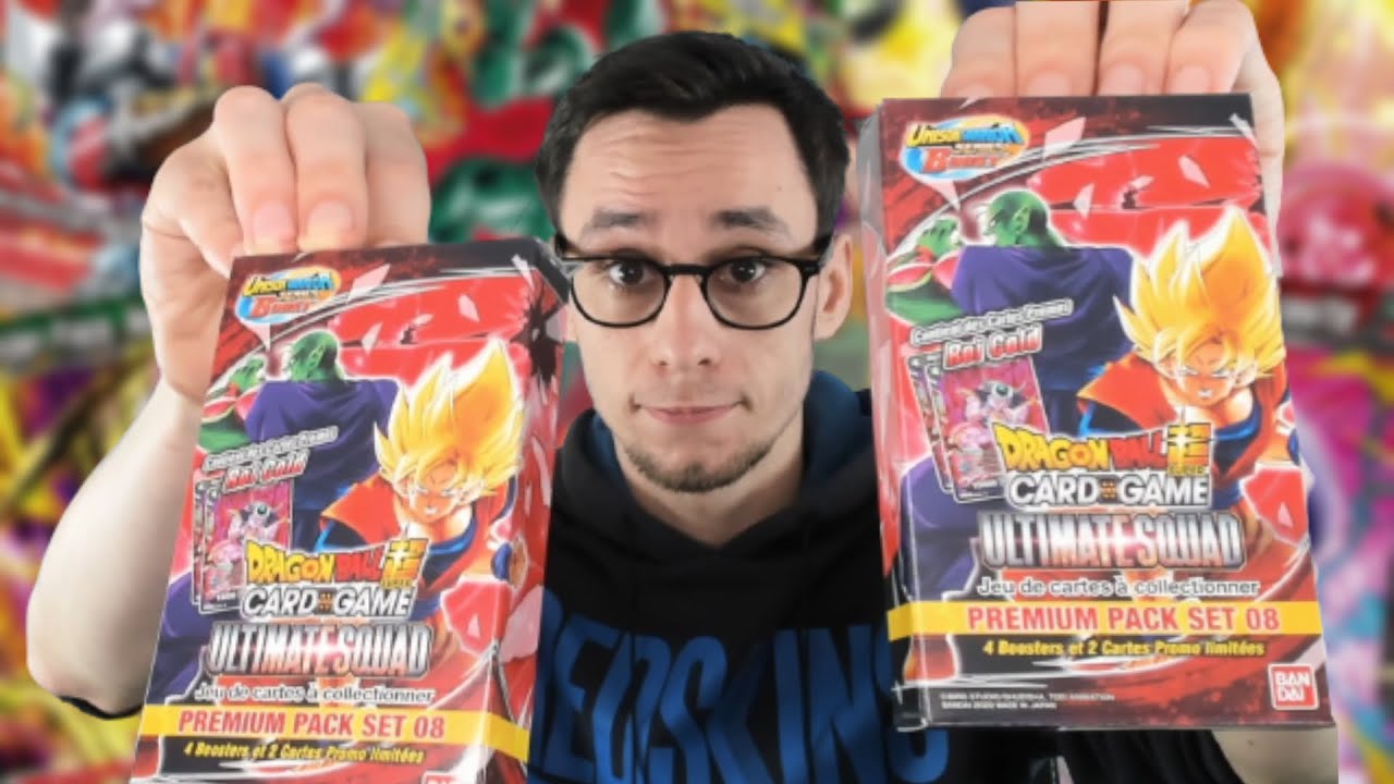 OUVERTURE PREMIUM PACK SET 08 ULTIMATE SQUAD BT17   - DRAGON BALL SUPER CARD GAME FR