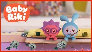 🎣 La Pescuit la Pârău cu BabyRiki – Desene Animate Educative pentru Copii 🌊👶