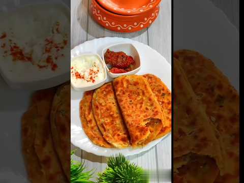 बची हुई दाल का टेस्टी मसालेदार पराठा / Leftover dal paratha / #breakfastrecipe