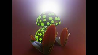 Cute but toxic mushrooms- Blender 3.5