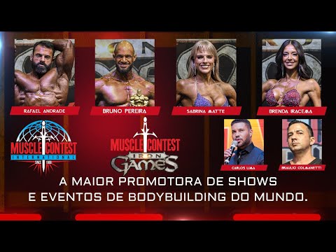 LIVE DOS CAMPEÕES: MUSCLECONTEST IRON GAMES