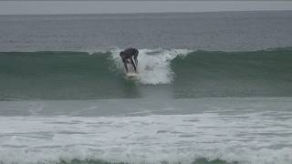 YouTube video thumbnail: High Tides Bring Elevated Surf to San Diego Coast