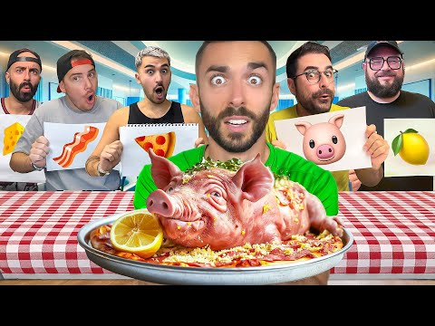 Ho chiesto 5 INGREDIENTI a 5 YOUTUBERS diversi... Ecco cosa è SUCCESSO.