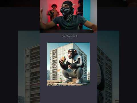 Le singe de la street #chatgpt