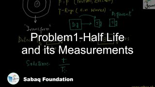Problem 1-Half Life and its Measurements