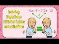 Solving Equations with Variables on Both Sides