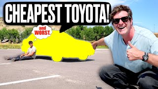 I Just Bought the Cheapest (& Worst) Toyota in the USA! 